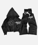 billionaire-studios-bb-twin-tracksuit-black-front-view billionaire-studios-bb-tracksuit-black-side-profile bb-twin-tracksuit-black-close-up-logo black-tracksuit-men-luxury-streetwear