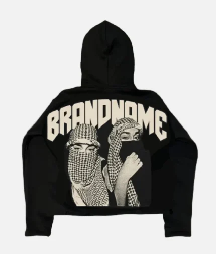 ALT: Front view of Billionaire Studios Fearless Black Hoodie ALT: Close-up of Fearless print on Black Hoodie ALT: Model wearing Billionaire Studios Fearless Hoodie – streetwear style ALT: Back view of Black Fearless Hoodie by Billionaire Studios