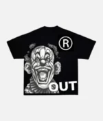 billionaire-studios-raged-out-tee-black-front-view billionaire-studios-raged-out-tshirt-back-design streetwear-look-with-billionaire-studios-tee closeup-billionaire-raged-out-print-on-black-cotton