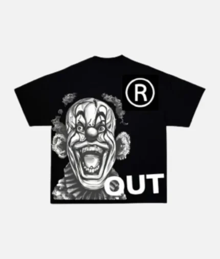 billionaire-studios-raged-out-tee-black-front-view billionaire-studios-raged-out-tshirt-back-design streetwear-look-with-billionaire-studios-tee closeup-billionaire-raged-out-print-on-black-cotton